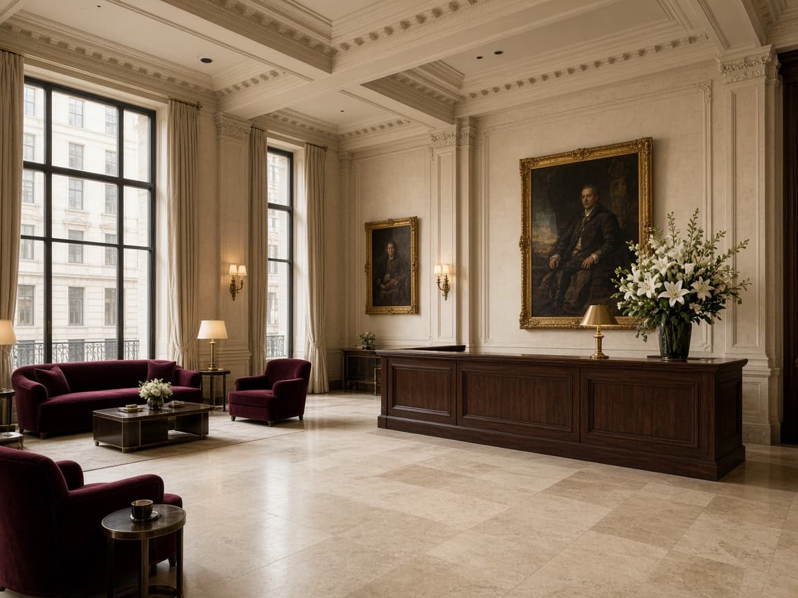Hotel lobby